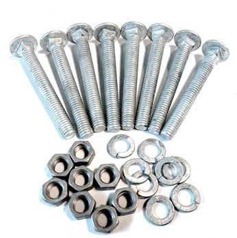 Carriage bolts kit 3/8'' x 3'' - 0014-3