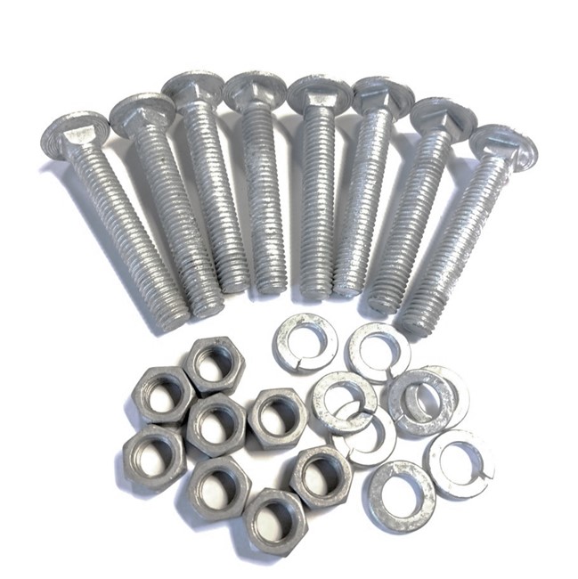 Carriage bolts kit 3/8'' x 2-1/2''  - 0014
