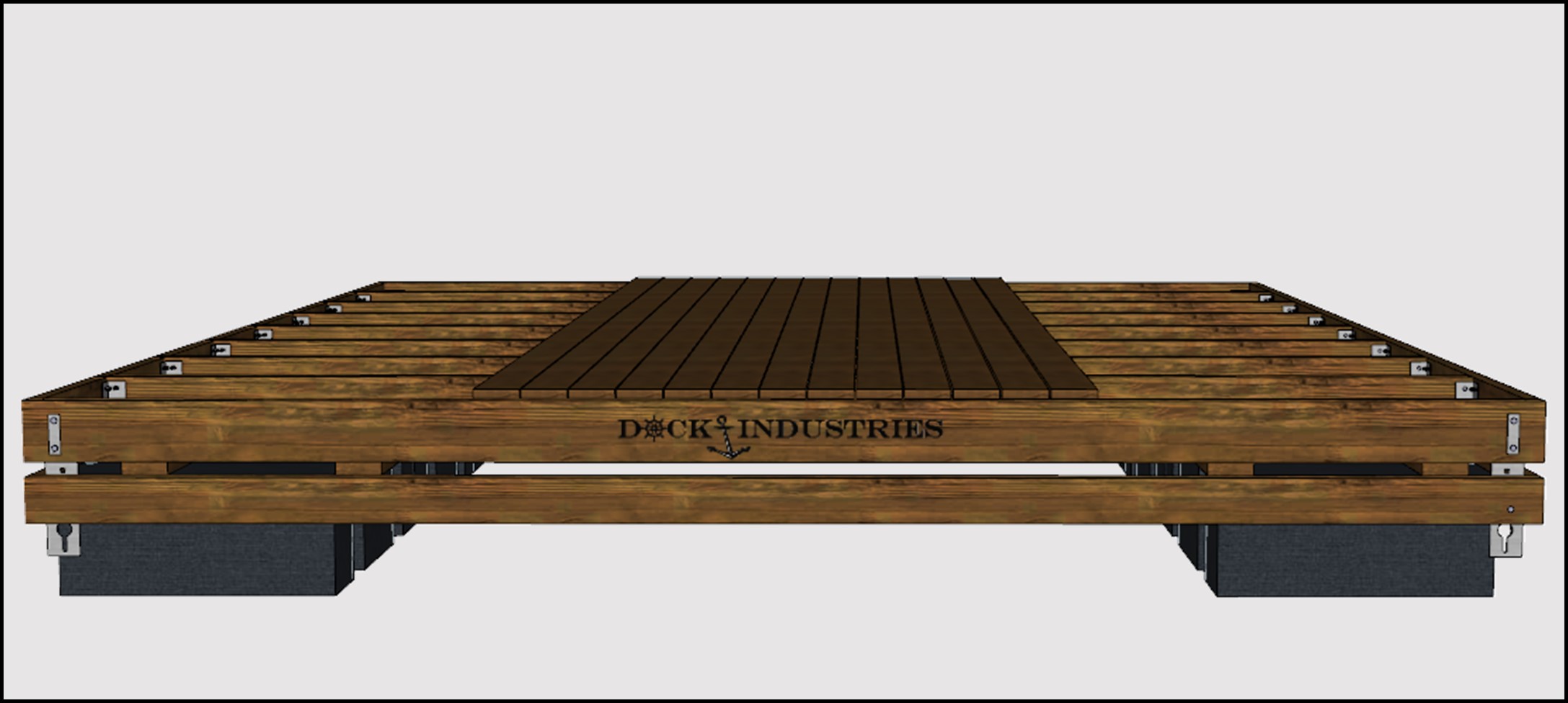 Ensemble de quai Commercial 16'x16'