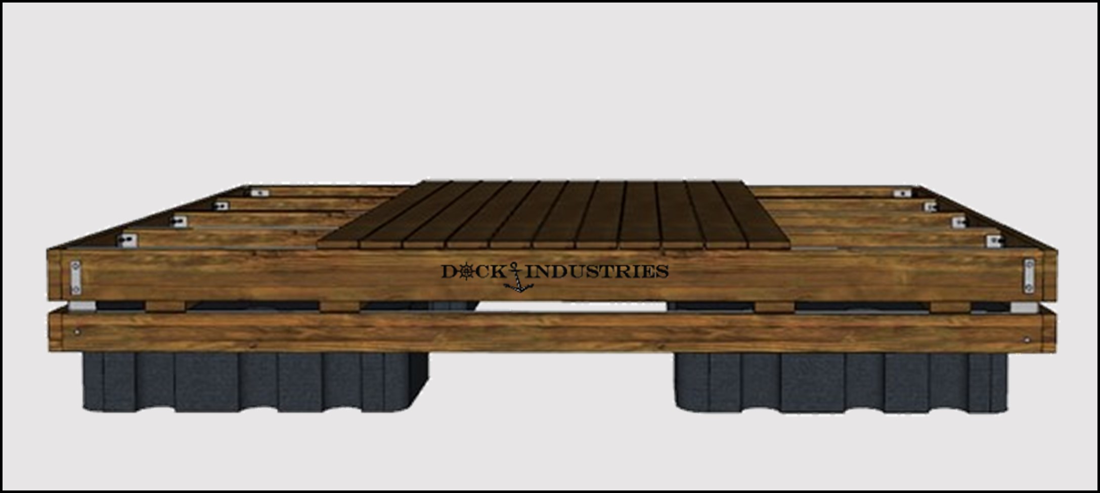 Ensemble de quai Commerical 8'x12' - Sans ancrage