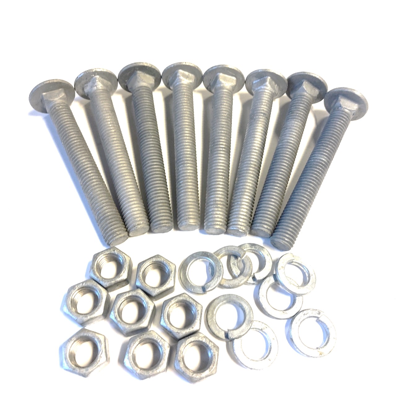Carriage bolts kit 1/2'' x 4'' - 30064